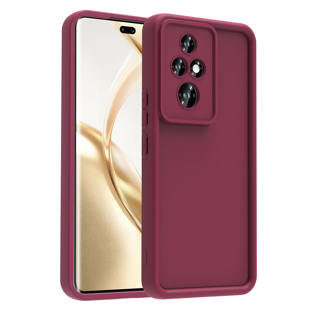 Honor 200 Pro Case Camera Protection Zore Pineapple Cover Plum