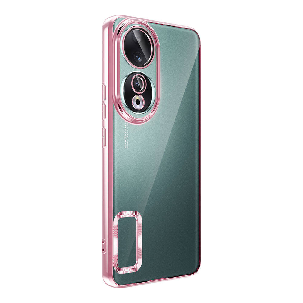 Honor 90 Case Camera Protection Logo Showing Zore Omega Cover Deep Purple 