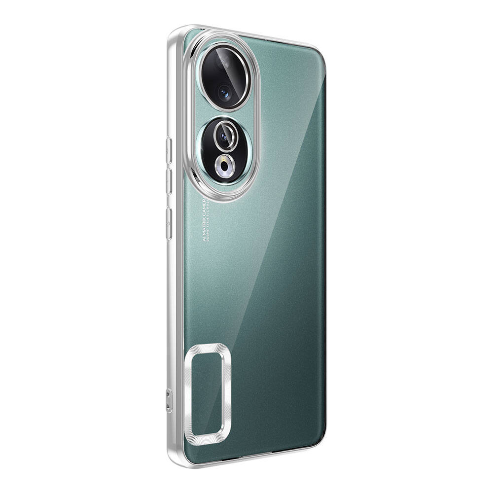Honor 90 Case Camera Protection Logo Showing Zore Omega Cover Lilac 