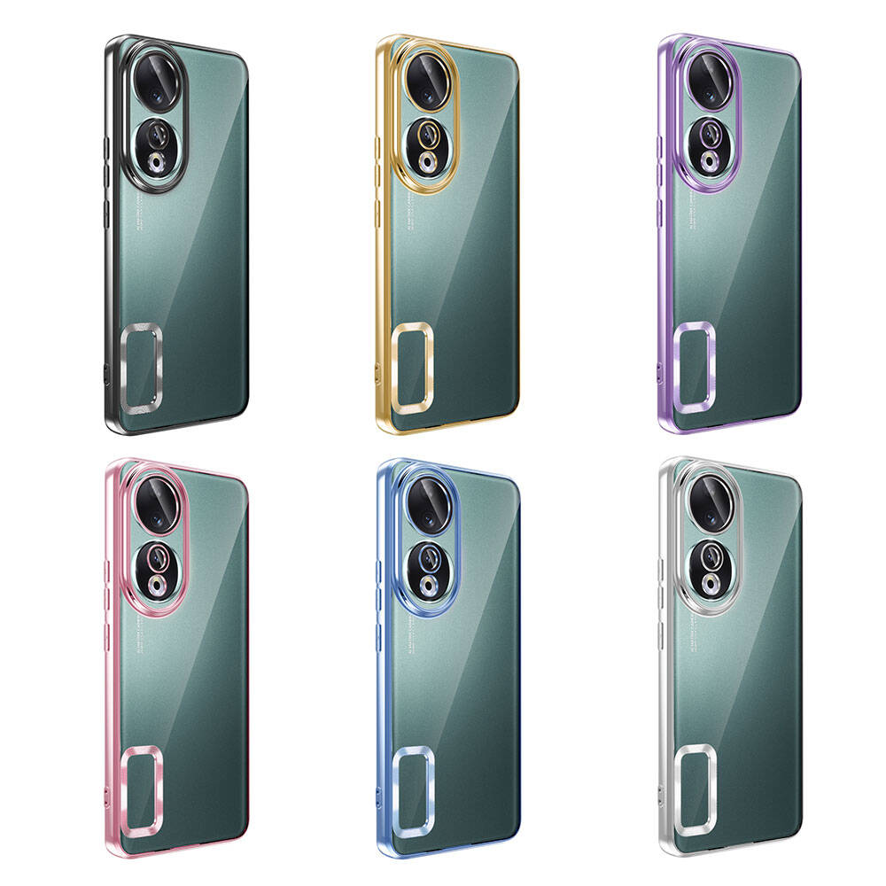 Honor 90 Case Camera Protection Logo Showing Zore Omega Cover Gold 
