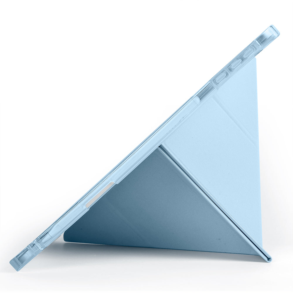 Honor Pad 10 12.1 Kılıf Zore Tri Folding Kalem Bölmeli Standlı Kılıf