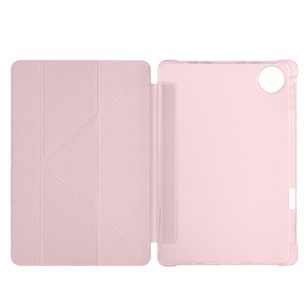 Honor Pad 10 12.1 Kılıf Zore Tri Folding Kalem Bölmeli Standlı Kılıf