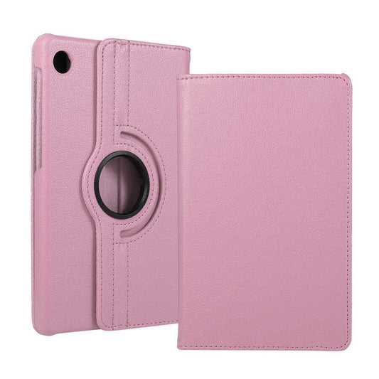 Honor Pad X8 Zore Rotating Stand Case Pink Open
