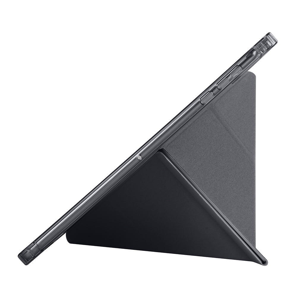 Honor Pad X8A Case Zore Tri Folding Stand Case with Pen Compartment Blue