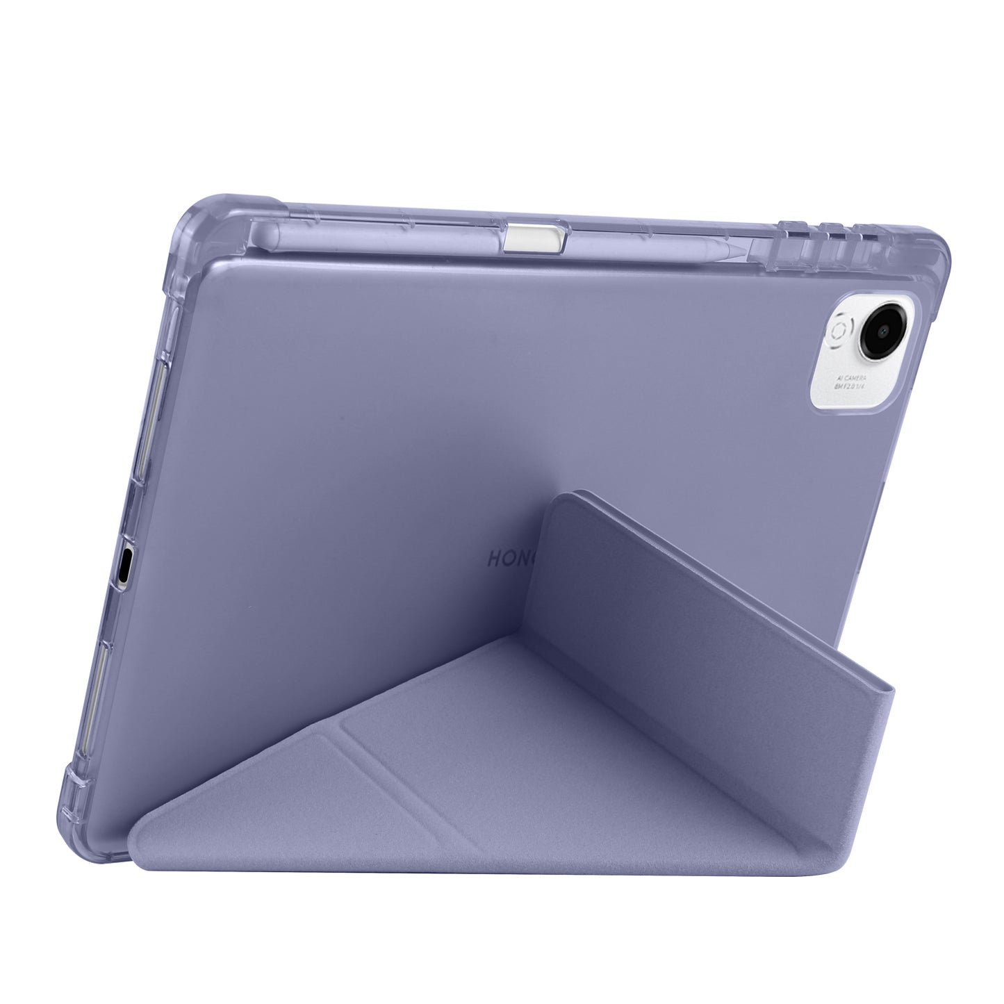 Honor Pad X9 Pro Kılıf Zore Tri Folding Kalem Bölmeli Standlı Kılıf