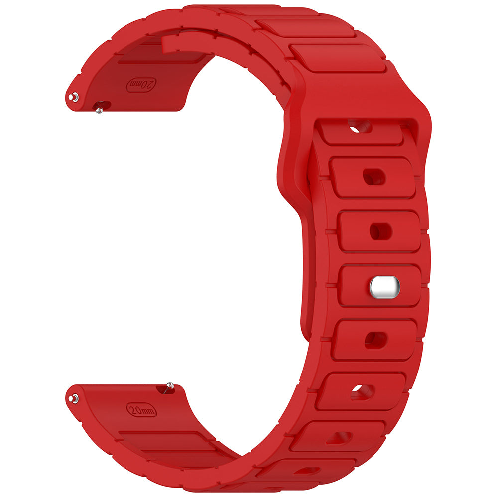 Huawei GT2 46mm Zore KRD-132 22mm Silicone Strap White 