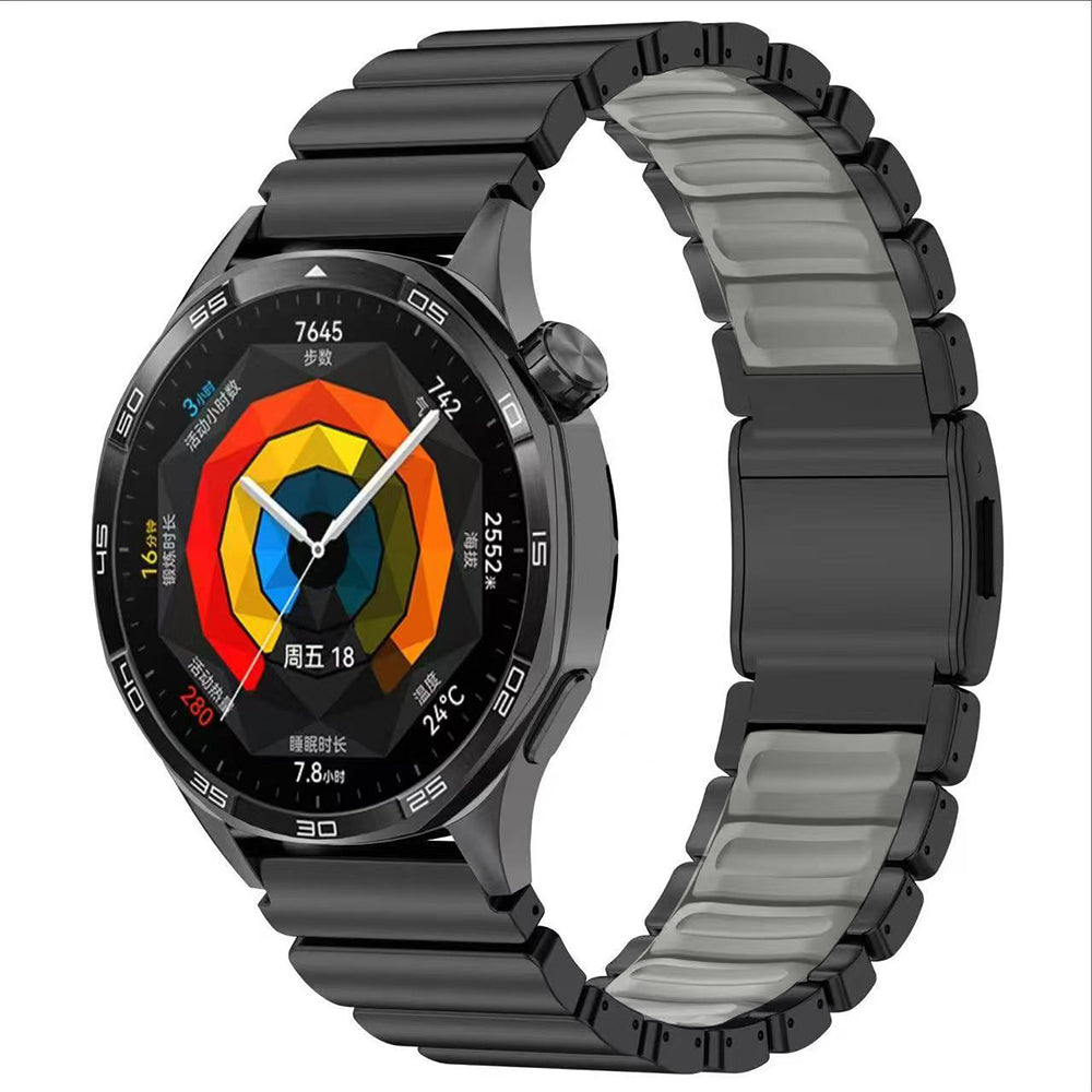 Huawei GT2 46mm Zore KRD-151 22mm Metal Silikon Kordon