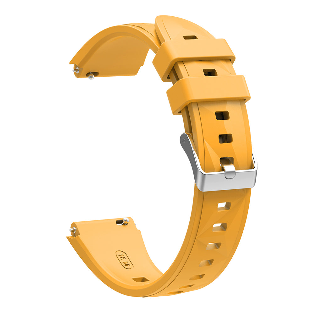 Huawei GT4 41mm Zore KRD-129 18mm Silicone Band Strap Green 