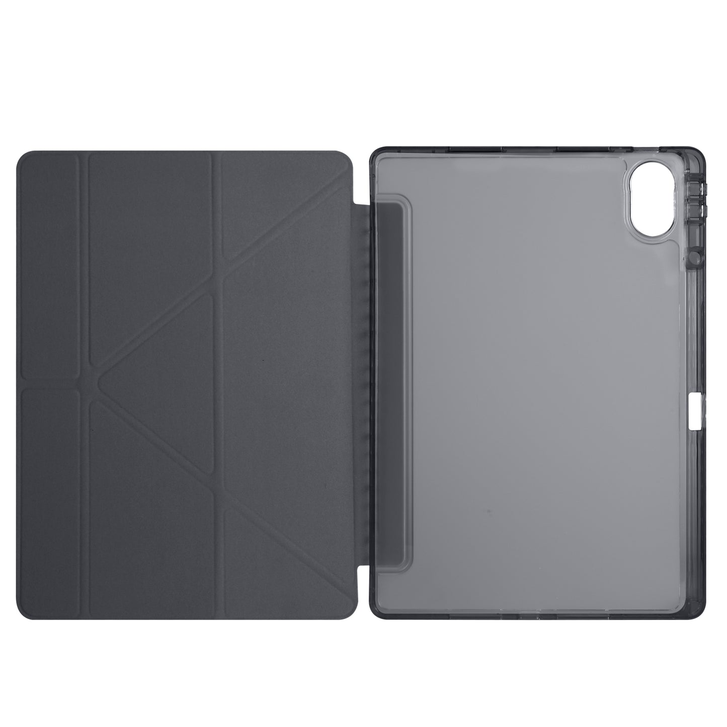 Huawei Matepad 12X Case Zore Tri Folding Stand Case with Pen Compartment Lilac