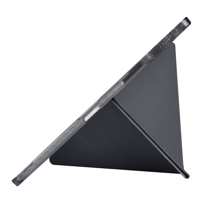 Huawei Matepad 12X Kılıf Zore Tri Folding Kalem Bölmeli Standlı Kılıf Siyah