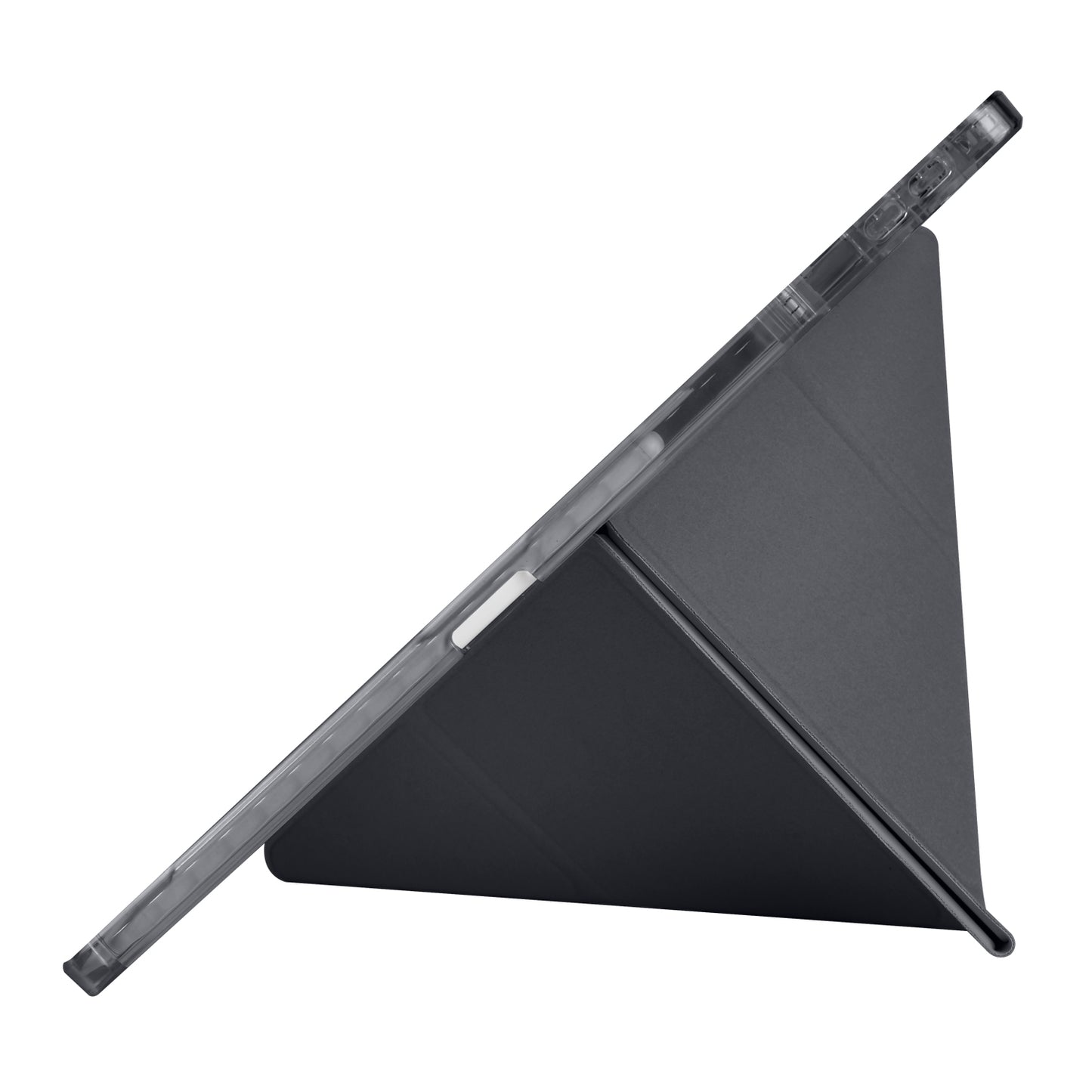 Huawei Matepad 12X Case Zore Tri Folding Stand Case with Pen Compartment Black 