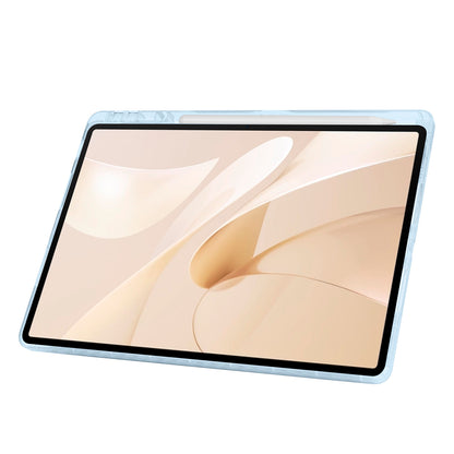 Huawei Matepad 12X Kılıf Zore Tri Folding Kalem Bölmeli Standlı Kılıf Siyah