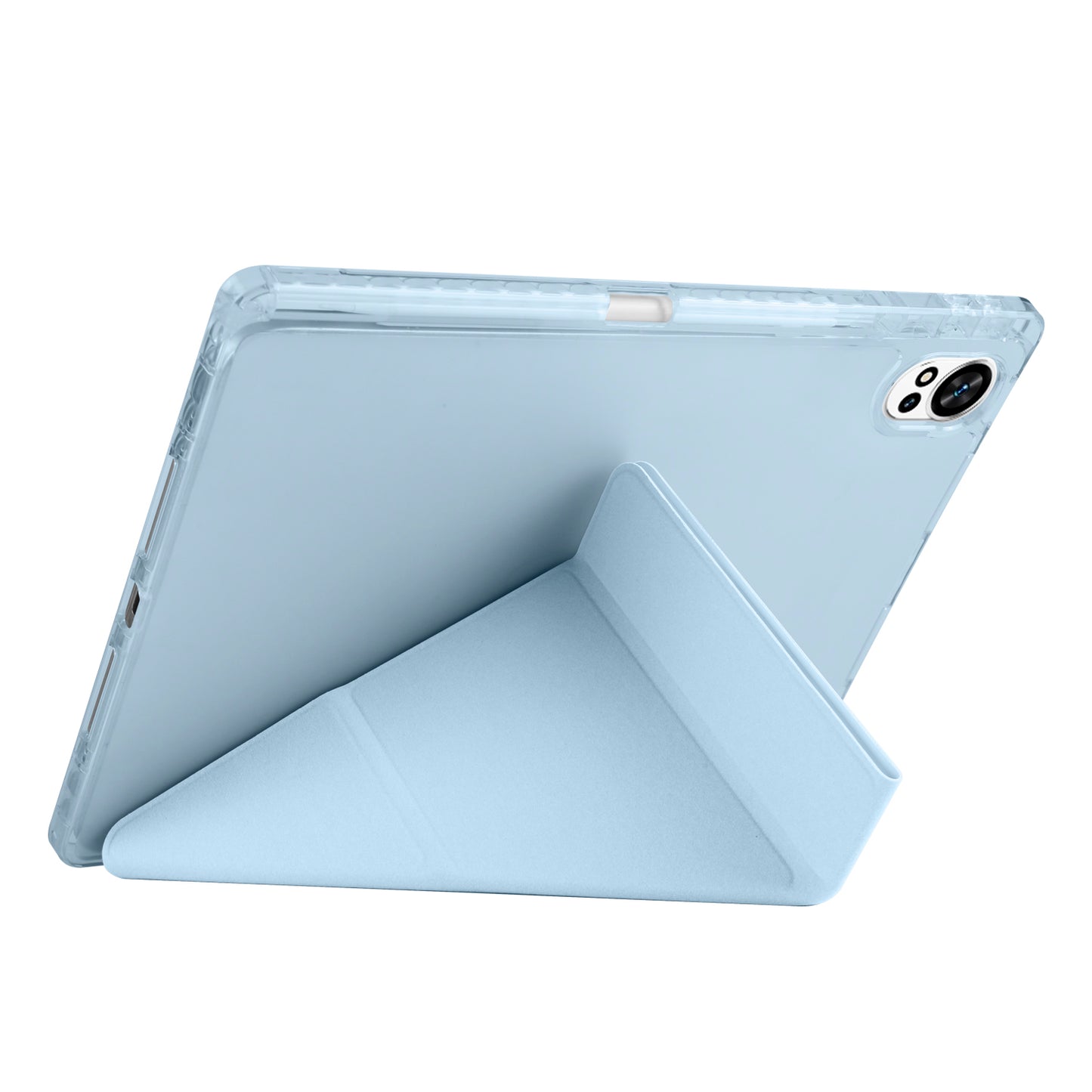 Huawei Matepad 12X Case Zore Tri Folding Stand Case with Pen Compartment Dark Green 