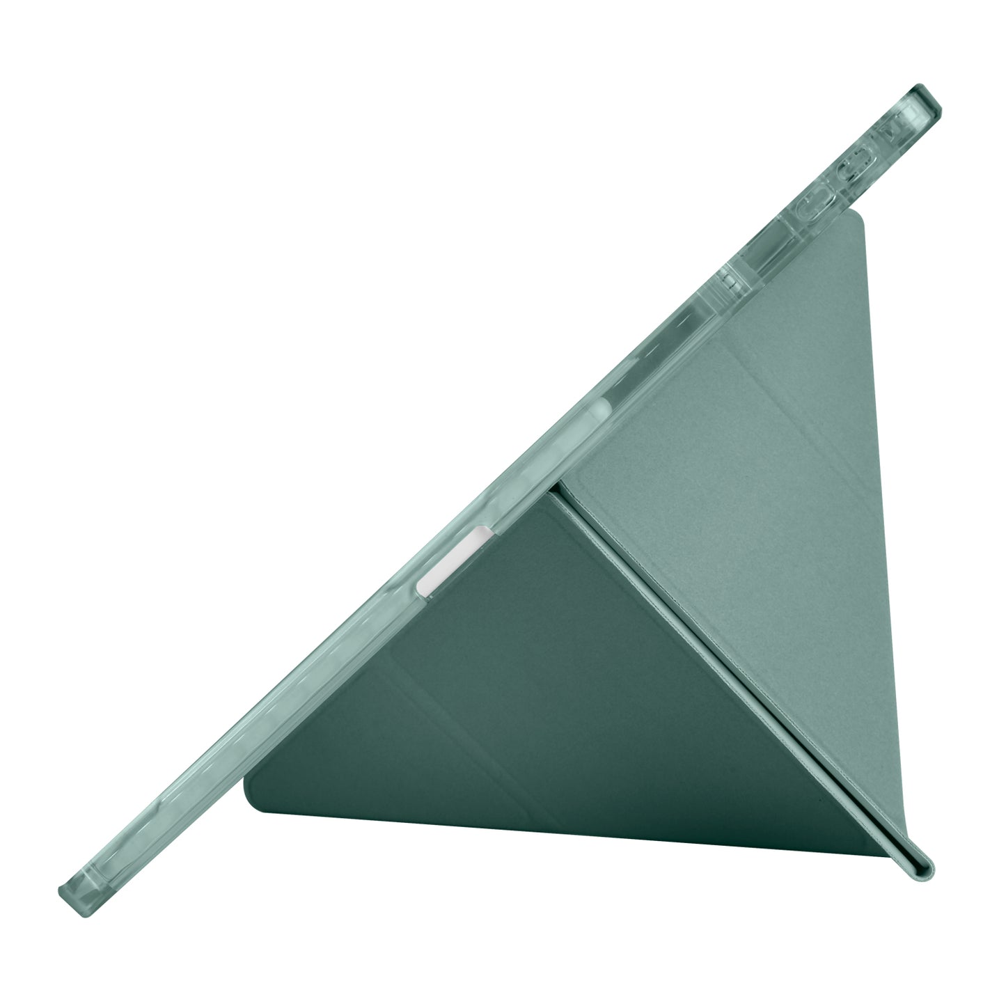 Huawei Matepad 12X Case Zore Tri Folding Stand Case with Pen Compartment Dark Green 