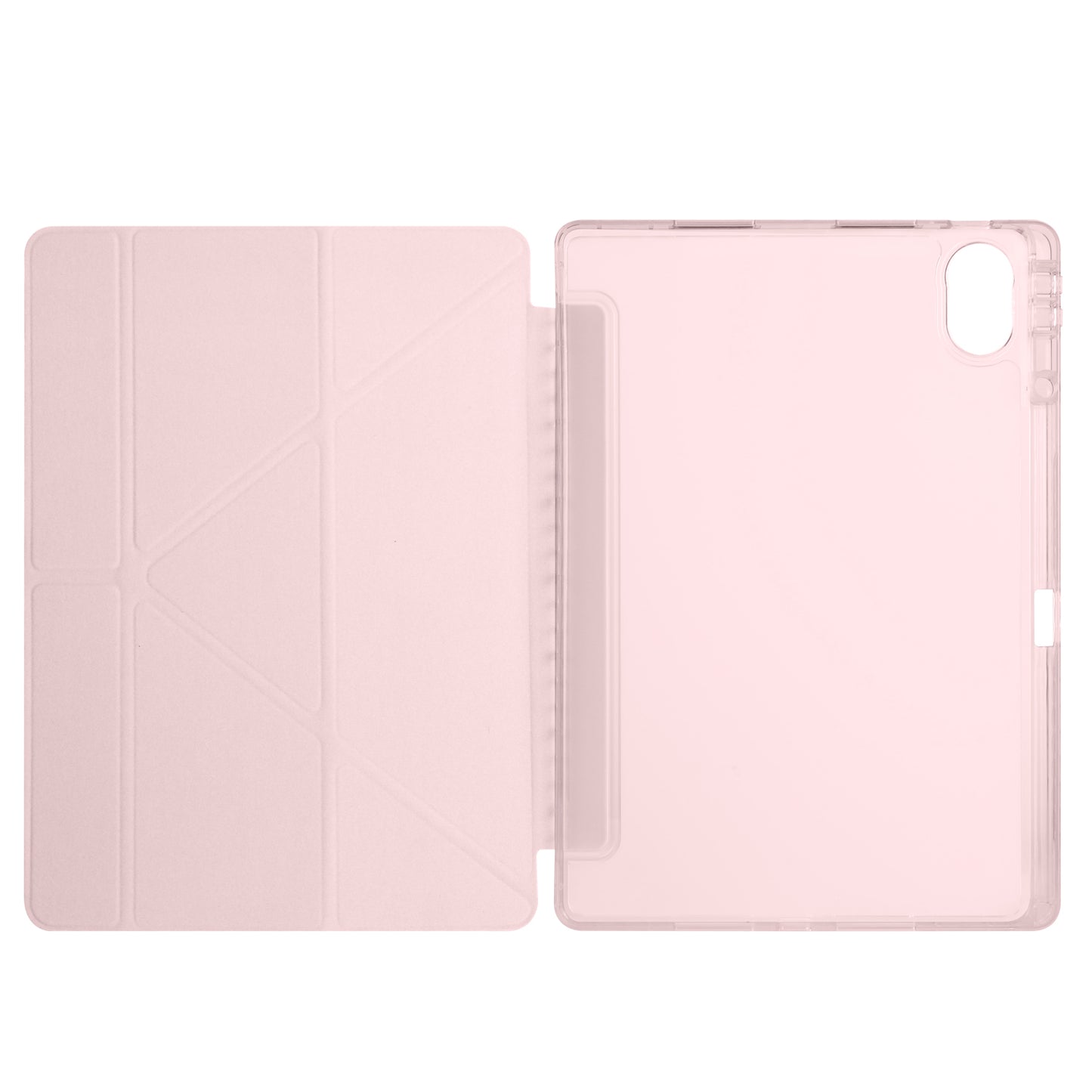 Huawei Matepad 12X Case Zore Tri Folding Stand Case with Pen Compartment Lilac