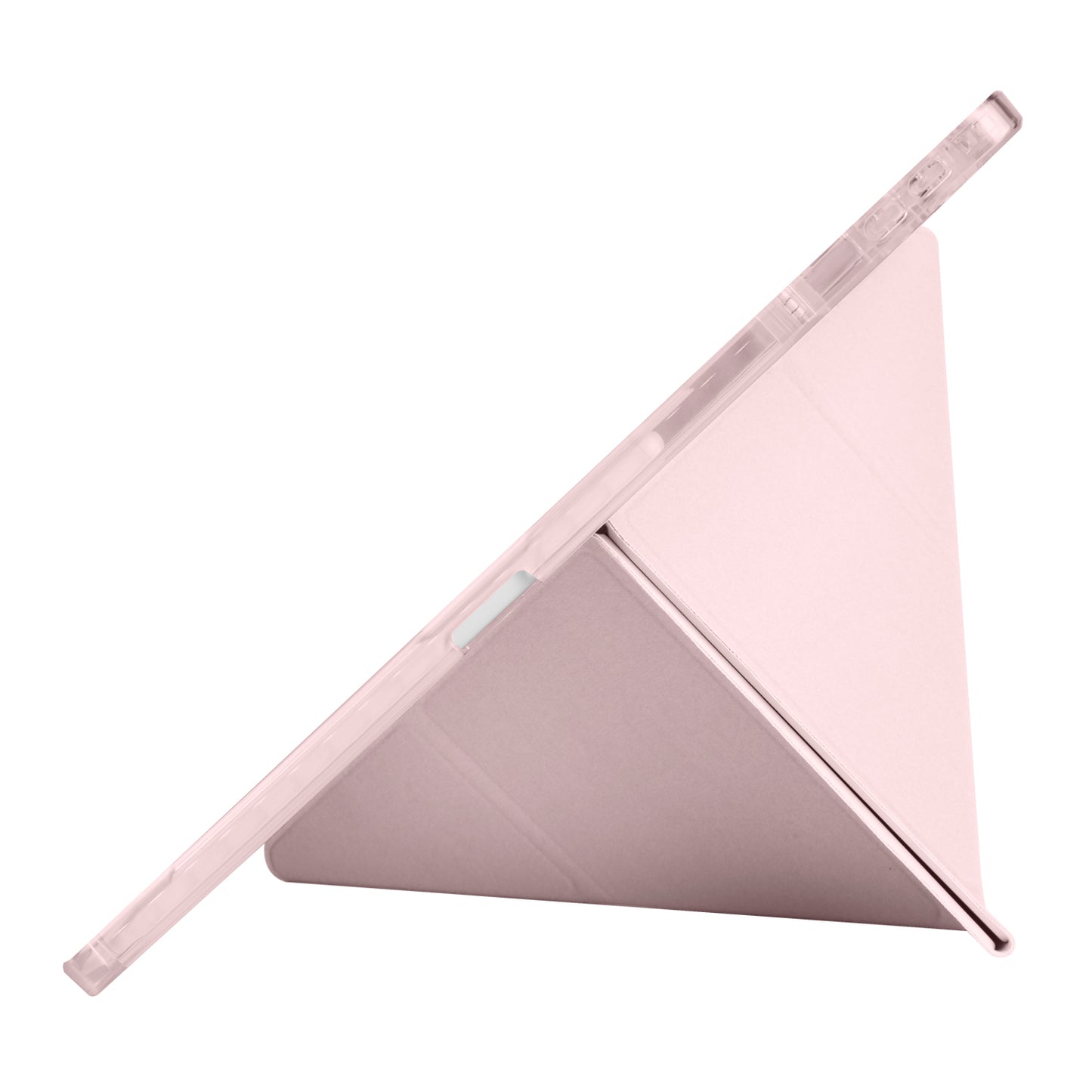 Huawei Matepad 12X Case Zore Tri Folding Stand Case with Pen Compartment Lilac