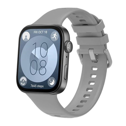 Huawei Watch Fit 3 Band Series Classic Band Silicone Strap Gray 