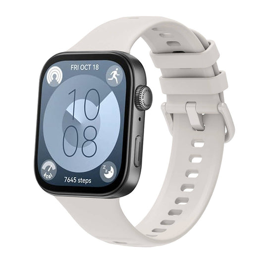 Huawei Watch Fit 3 Band Series Classic Band Silicone Strap Starlight 