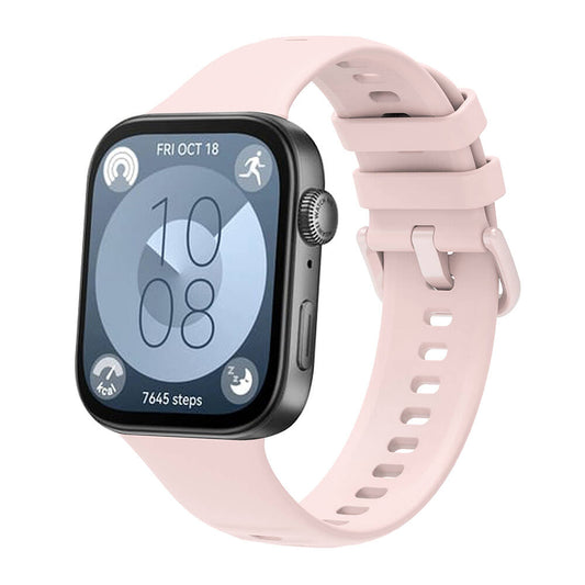 Huawei Watch Fit 3 Band Series Classic Band Silicone Strap Pink 
