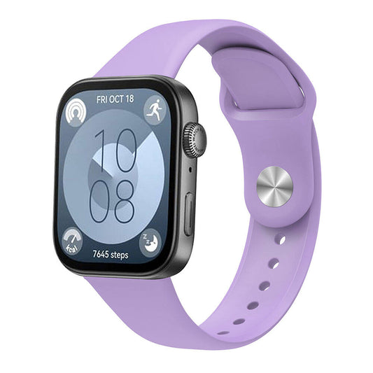 Huawei Watch Fit 3 KRD-11 22mm Silicone Band Lilac