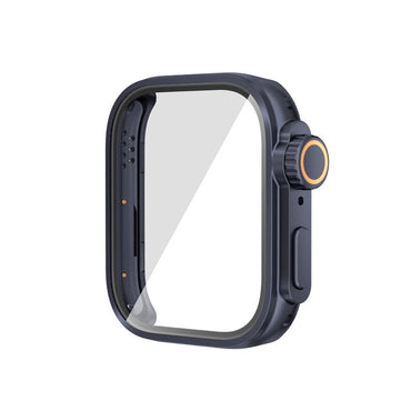 Huawei Watch Fit 3 to Apple Watch Ultra 49mm Case Converter and Screen Protector Zore Watch Gard 33 Gold