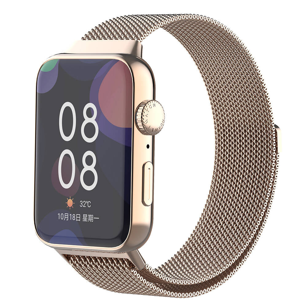 Huawei Watch Fit 3 Zore KRD-01 Metal Band Gold 