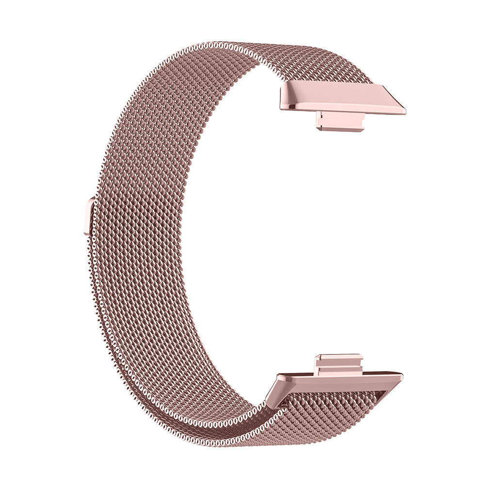 Huawei Watch Fit 3 Zore KRD-01 Metal Band Rose Pink 