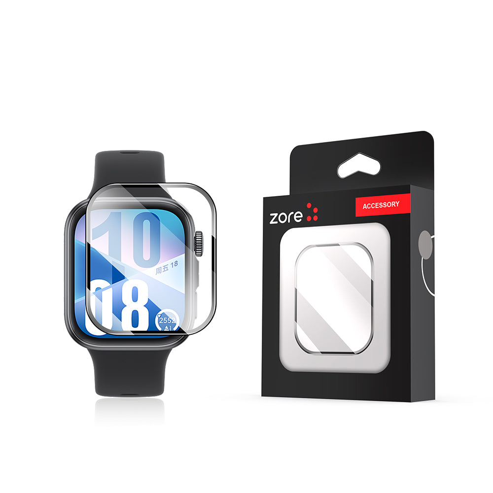 Huawei Watch Fit 4 Zore PMMA Pet Watch Screen Protector Black 