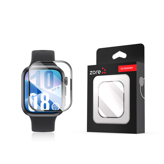 Huawei Watch Fit 4 Zore PMMA Pet Watch Screen Protector Black 