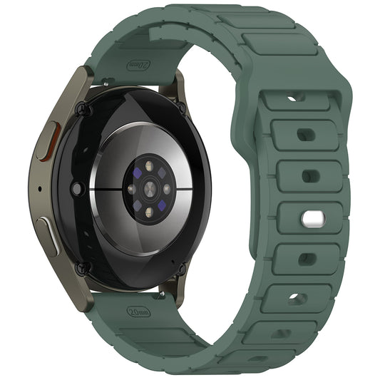 Huawei Watch GT 3 42mm Zore KRD-132 22mm Silicone Band Strap Dark Green 