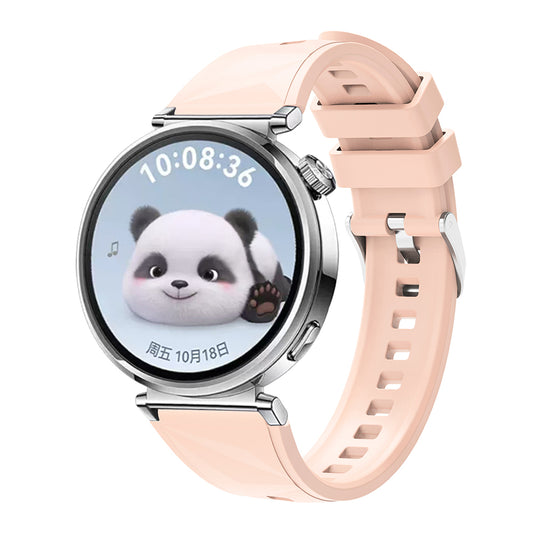 Huawei Watch GT5 41mm Zore KRD-129 Silicone Band Strap Pink
