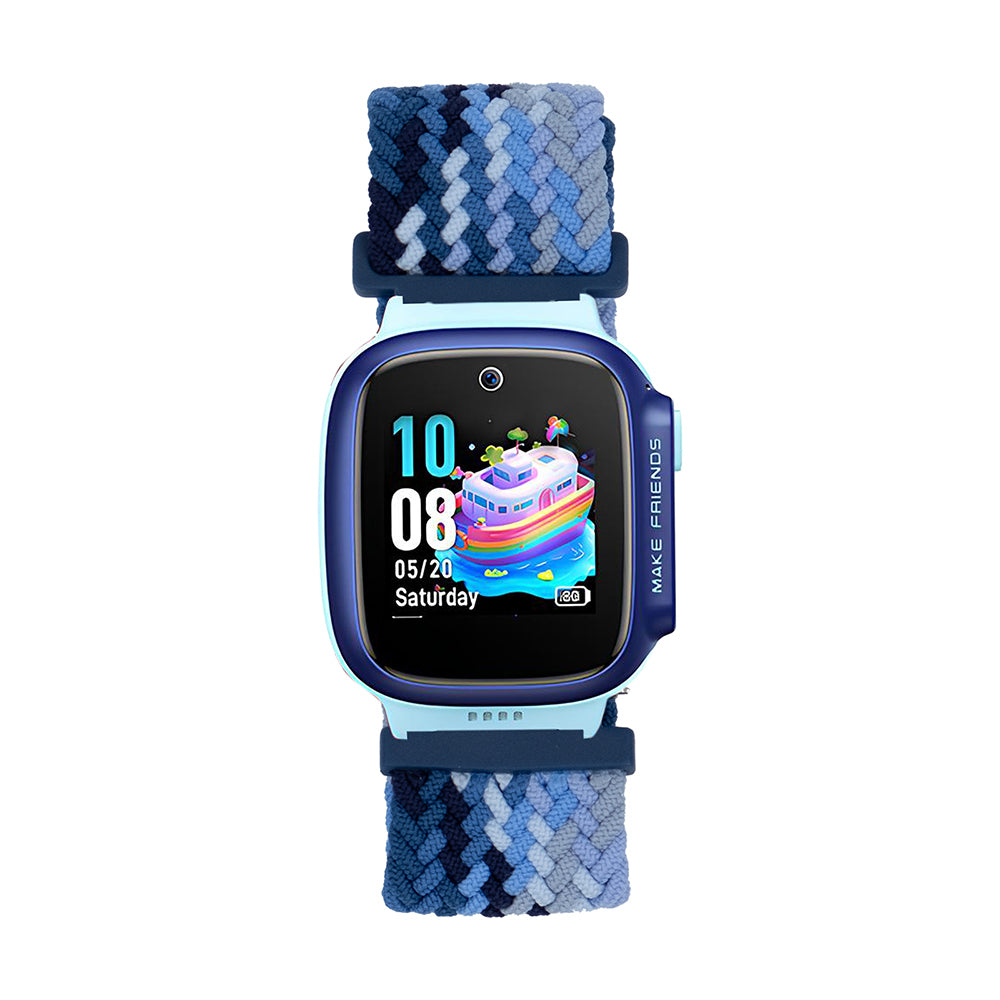 Huawei Watch GT5 41mm Zore KRD-139 18mm Children's Knitted Strap Navy Blue 