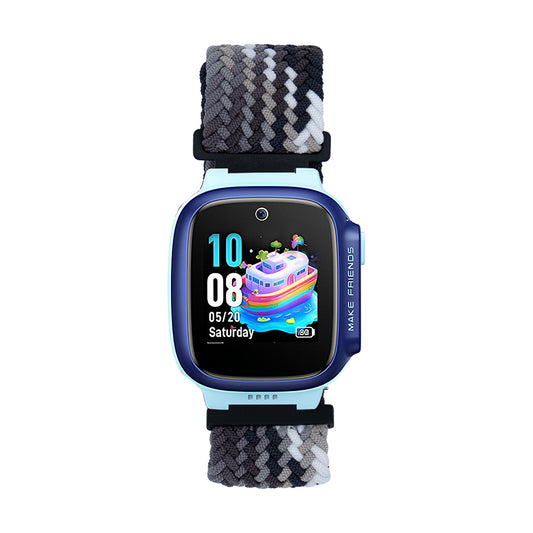 Huawei Watch GT5 Pro 42mm Zore KRD-139 Kids Special Knitted Strap Black 