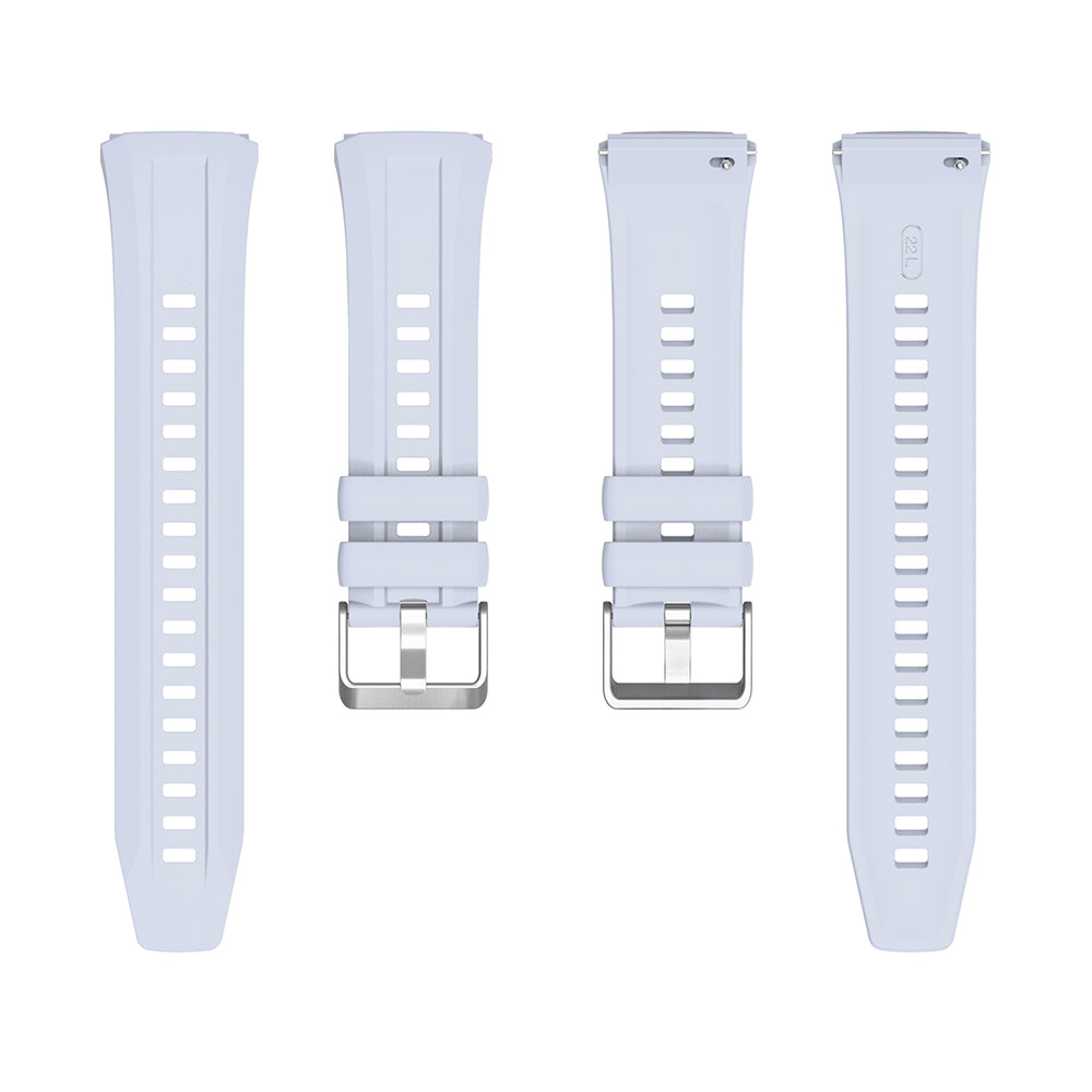 Huawei Watch GT5 Pro 46mm Zore KRD-130 Silicone Band Strap White