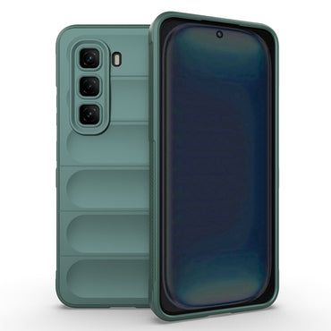 İnfinix Hot 50 Pro 4G Kılıf Esnek TPU Oyuklu Arka Yüzey Tasarımlı Zore Etnik Silikon Kapak