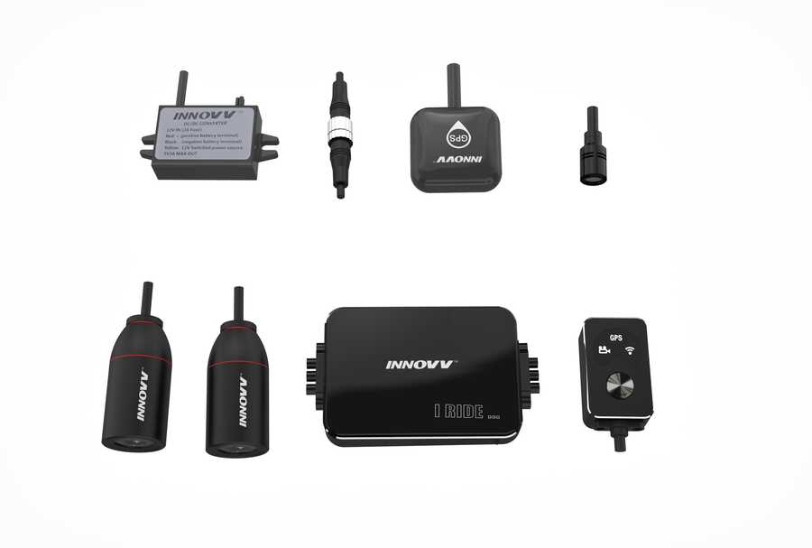 Innovv K3 Motorsiklet Kamerası Siyah