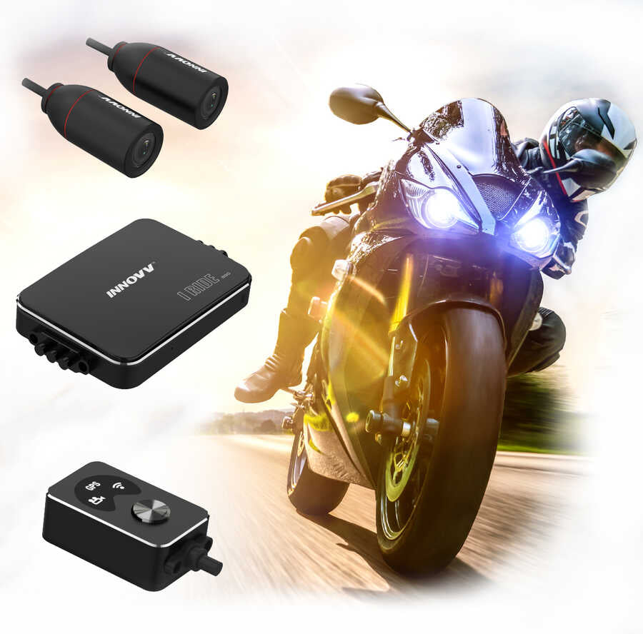 Innovv K3 Motorsiklet Kamerası Siyah