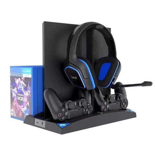 iPega PG-P4009 Playstation 4 Şarj İstasyonu ve Kulaklık Standı Siyah