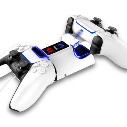 iPega PG-P5003 Playstation 5 Dualsense Şarj İstasyonu Beyaz