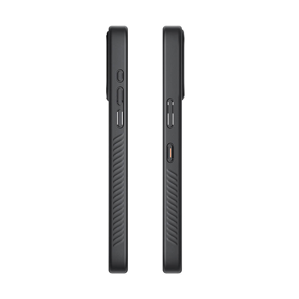 iPhone 15 Pro Max Case Customizable 3 Function Bluetooth Connected Bitmo Lab Bangcase Smart M-safe Cover Black 