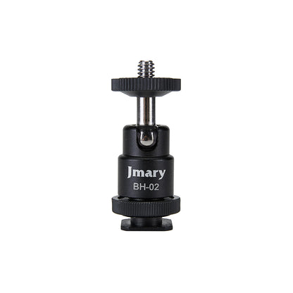Jmary BH-02 Telefon Kamera ve Aksiyon Kameraları İçin Sabitleme Aparatı Siyah