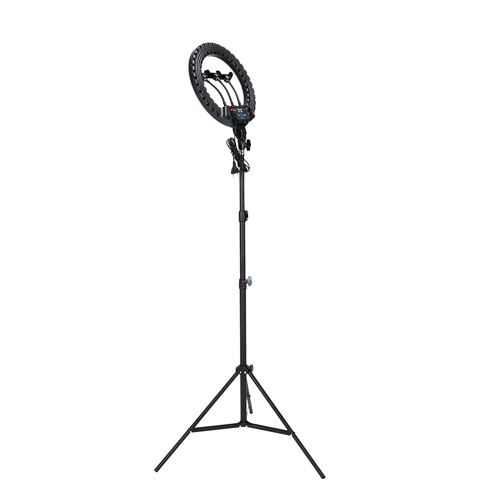 Jmary FM-14R Kumandalı 34cm Işıklı Telefon Tutucu Ring Light Siyah