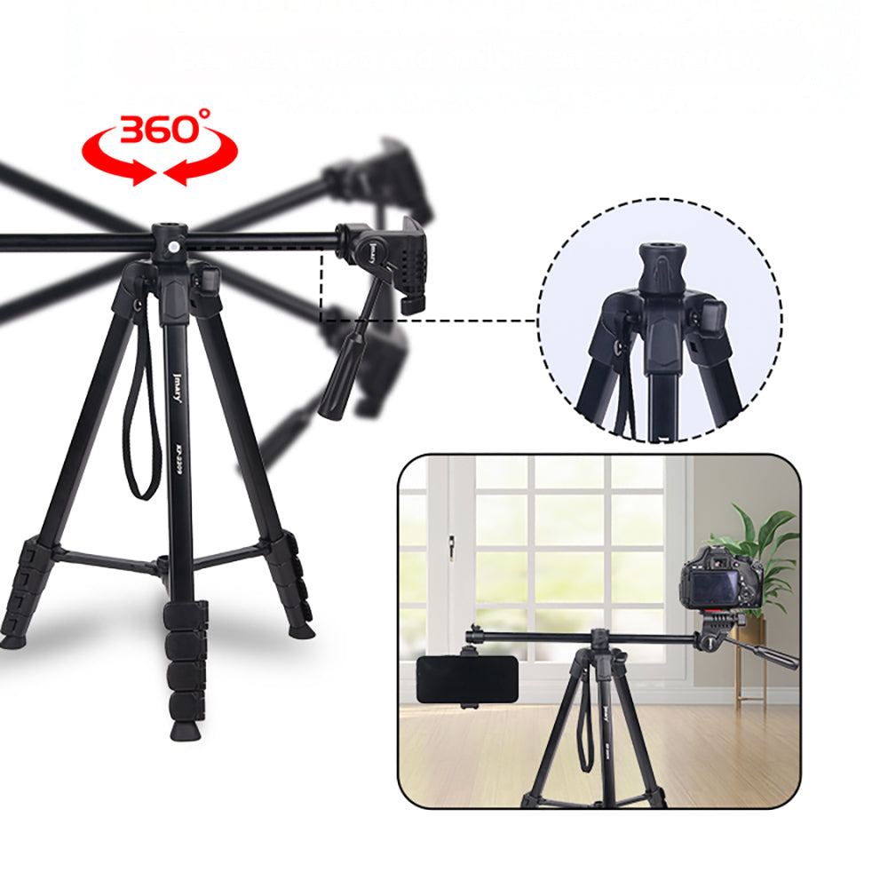 Jmary KP-2209 360 Derece Dönebilen Başlıklı Tripod Siyah