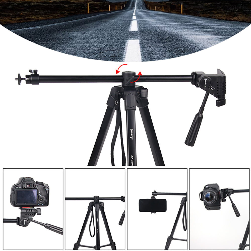 Jmary KP-2209 360 Derece Dönebilen Başlıklı Tripod Siyah