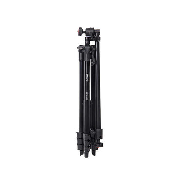 Jmary KP2207 Tripod 4 Farklı Yükseklik Ayarı 133 cm 360 Derece Dönebilen Başlık Siyah