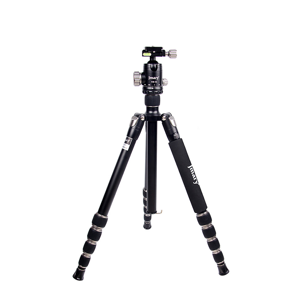 Jmary KT255+NB36 360 Derece Dönebilen Değiştirilebilir Başlıklı Tripod Siyah