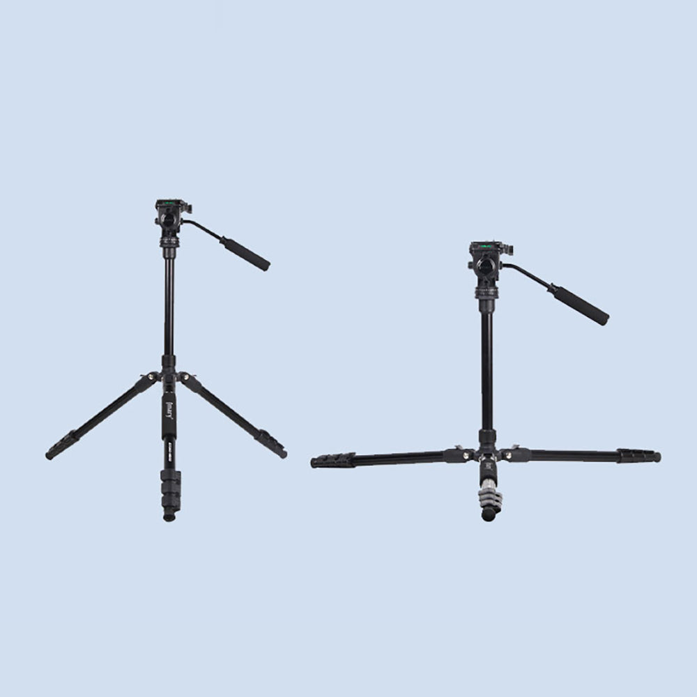 Jmary KT285+NB50 Ayarlanabilir Başlıklı Tripod Siyah