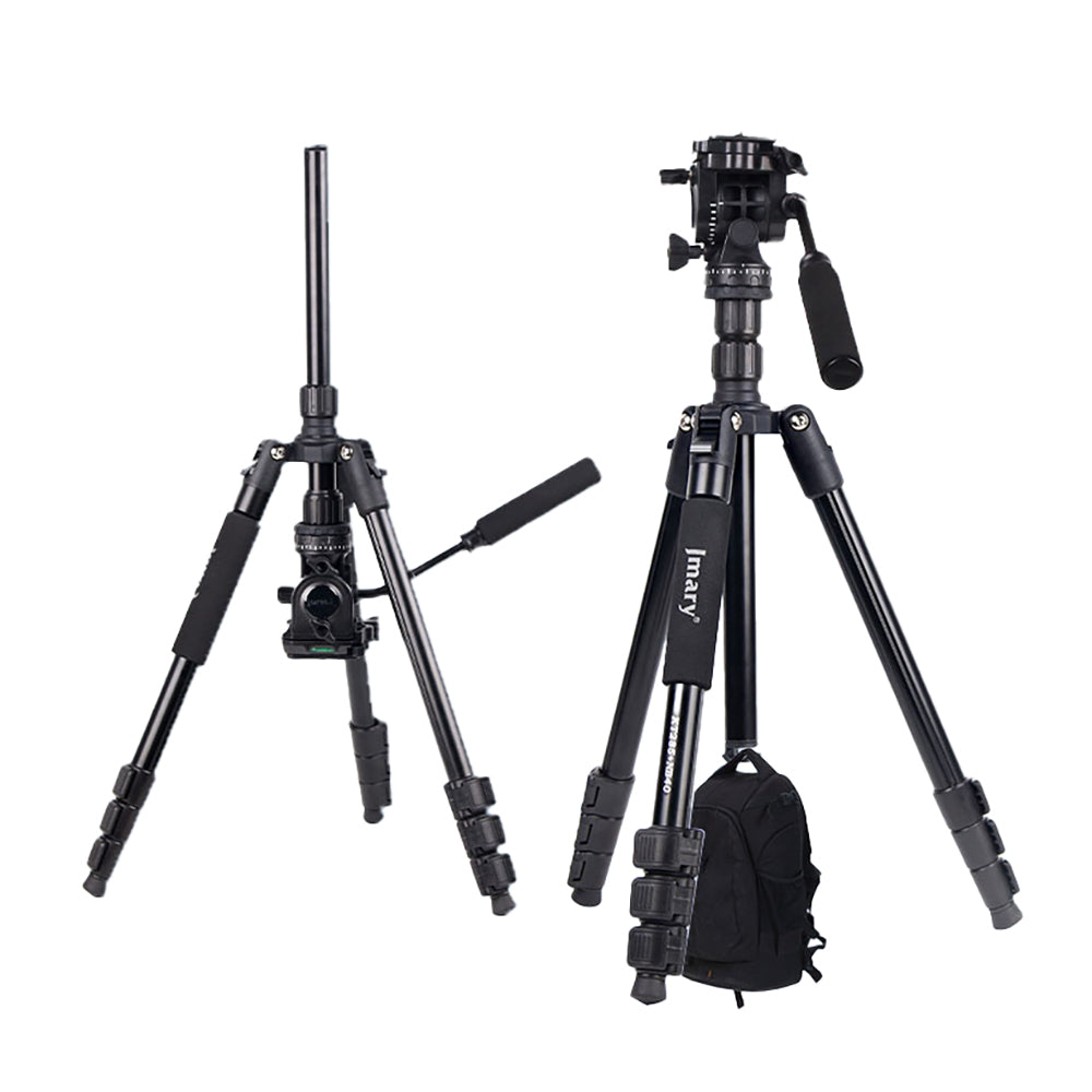 Jmary KT285+NB50 Ayarlanabilir Başlıklı Tripod Siyah