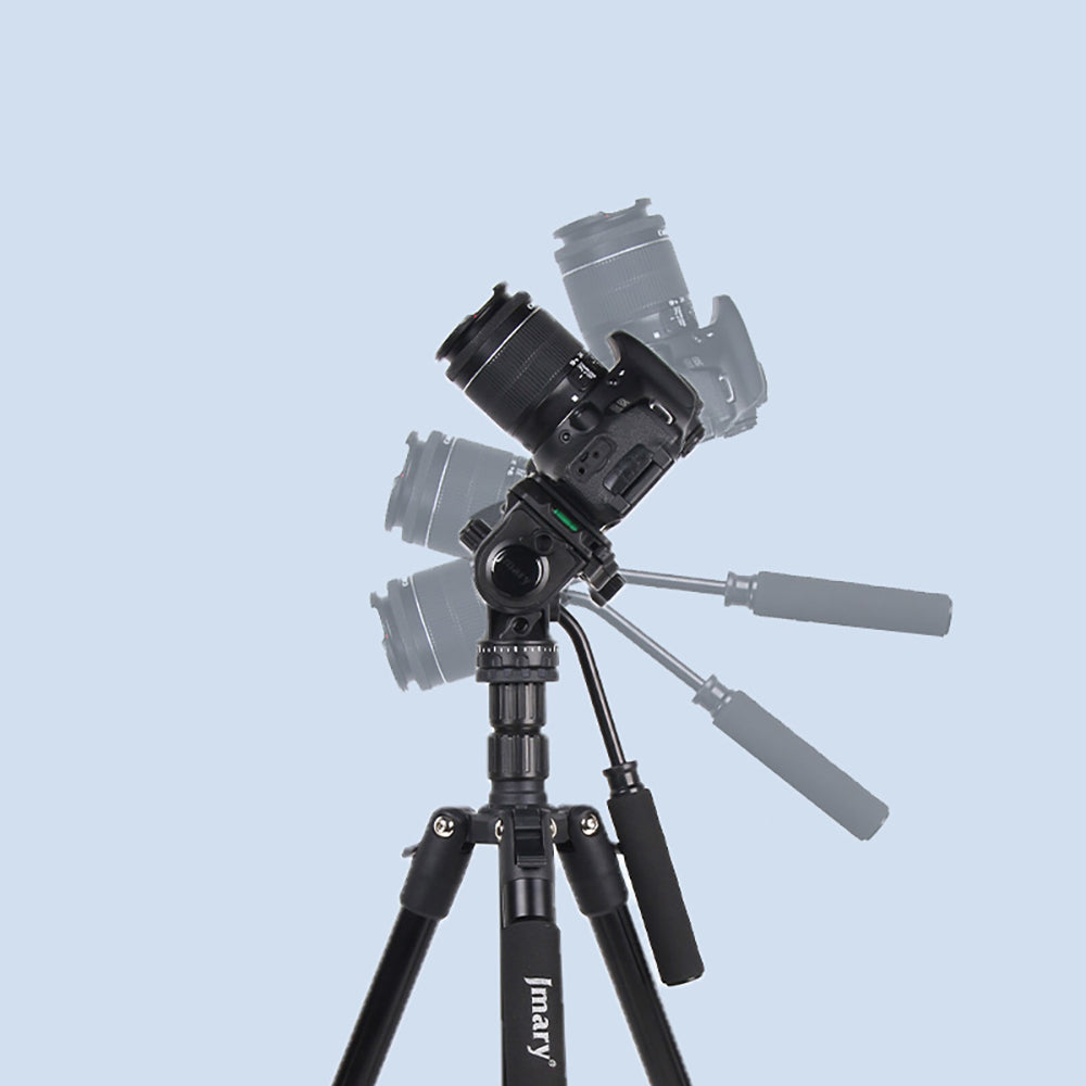 Jmary KT285+NB50 Ayarlanabilir Başlıklı Tripod Siyah