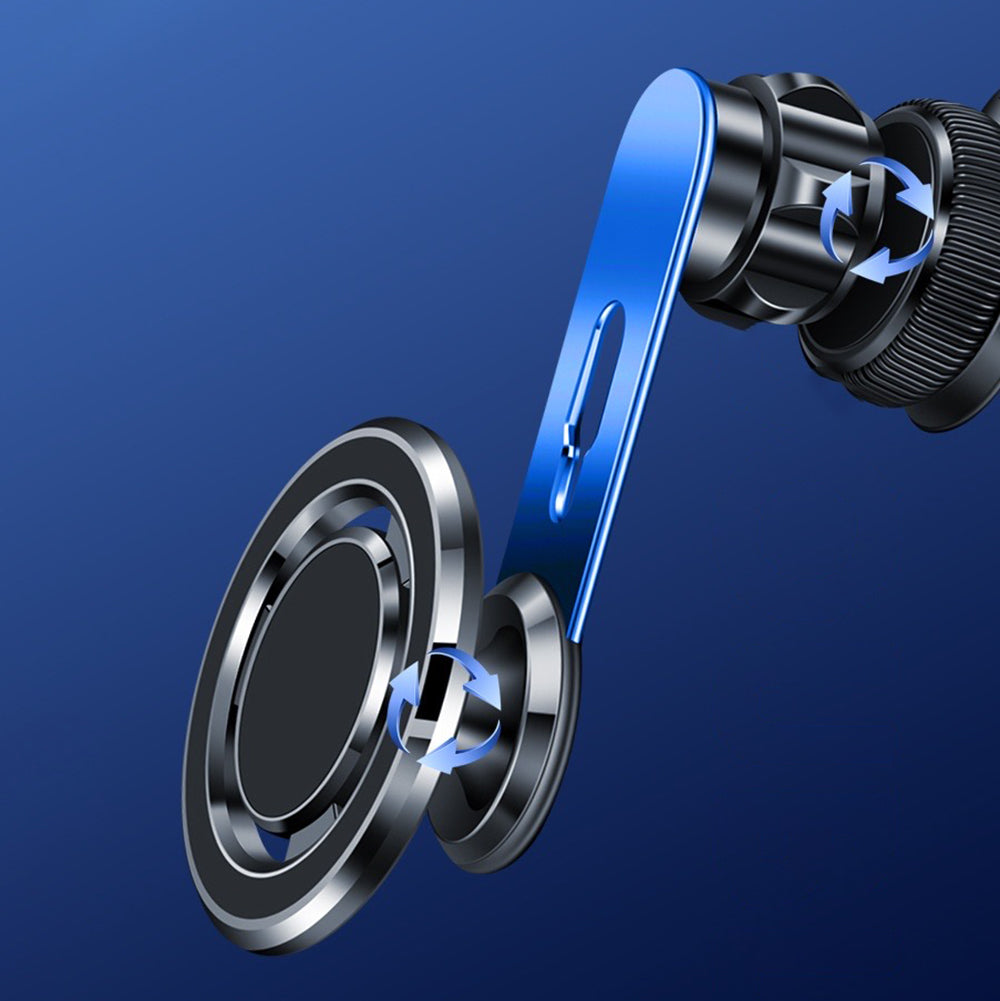 Jmary MH-78 Havalandırma Tasarımlı Magnetik Araç Telefon Tutucu Siyah